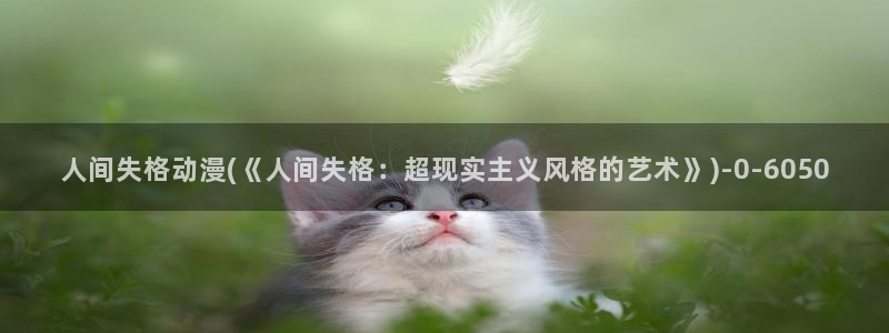 51动漫：人间失格动漫(《人间失格：超现实主义风格的艺术》)